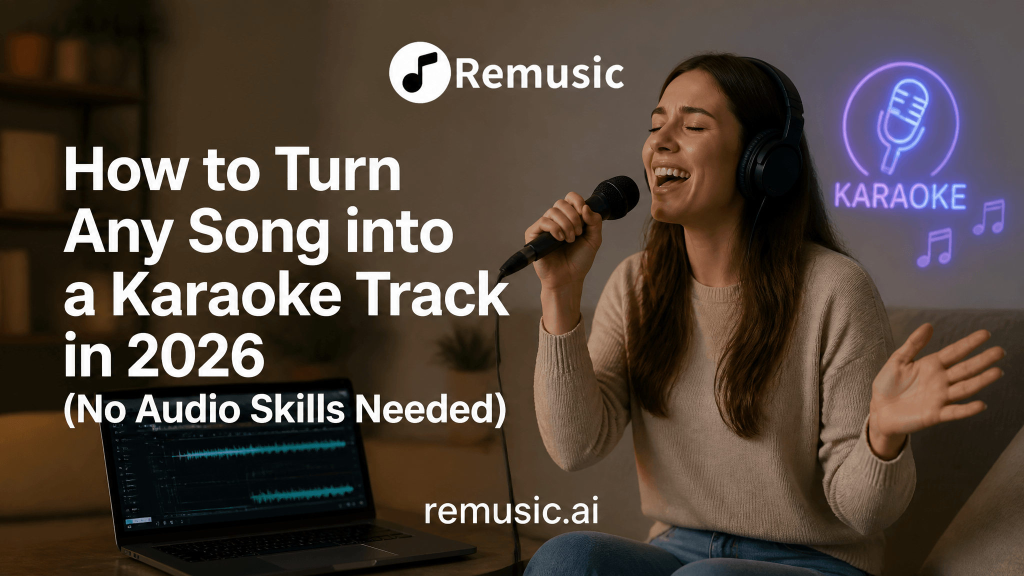 How to Turn Any Song into a Karaoke Track in 2026 (No Audio Skills Needed)