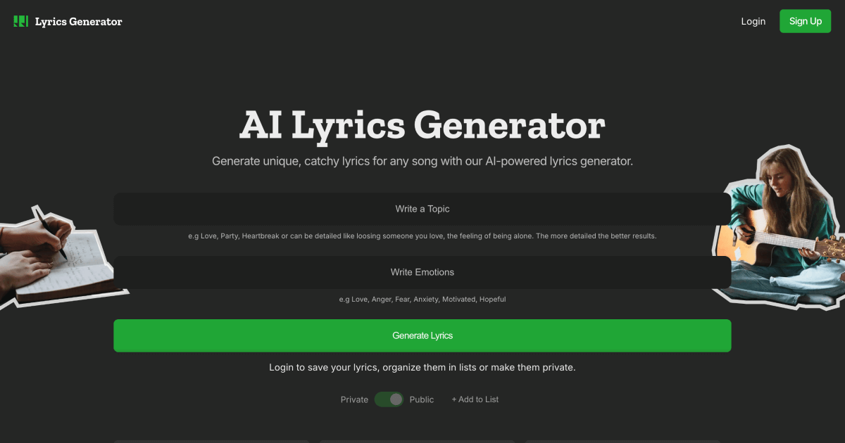 lyricgenerator.com