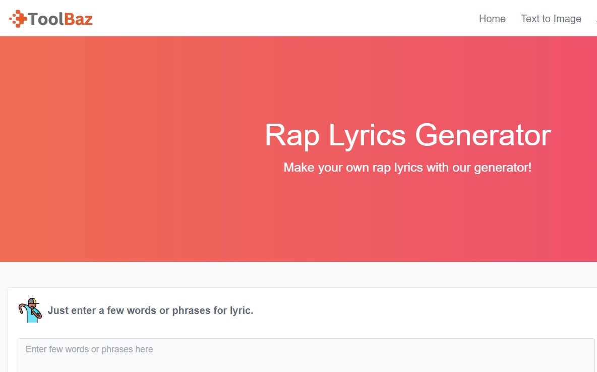 toolbaz-rap-lyrics-creator