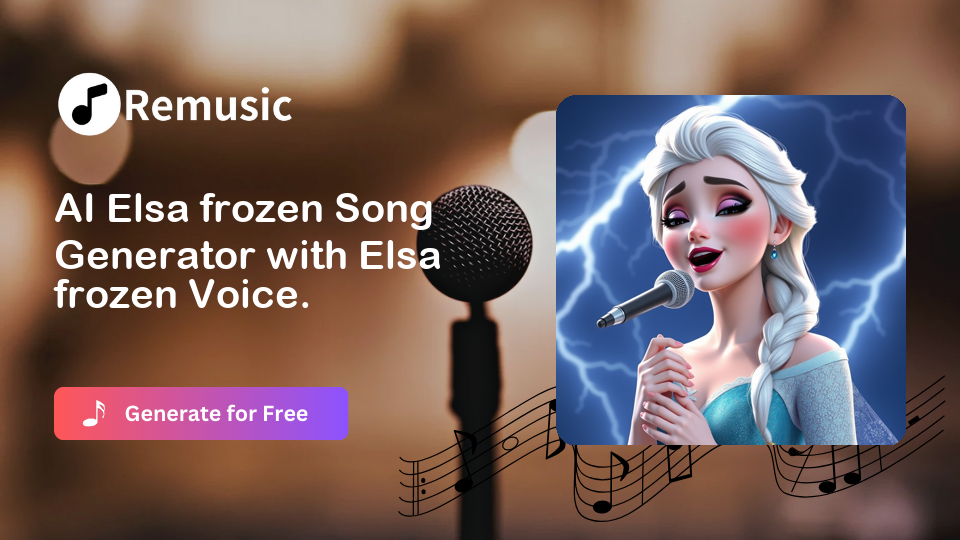 AI Elsa Frozen Voice-Remusic