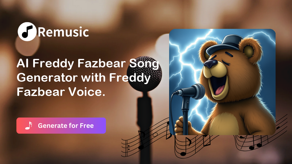 AI Freddy Fazbear Voice-Remusic