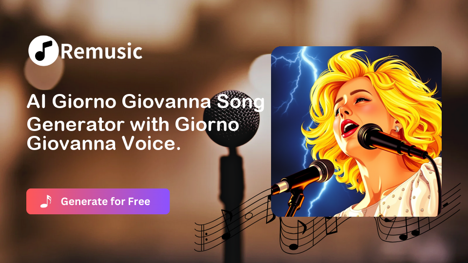 AI Giorno Giovanna Voice-Remusic