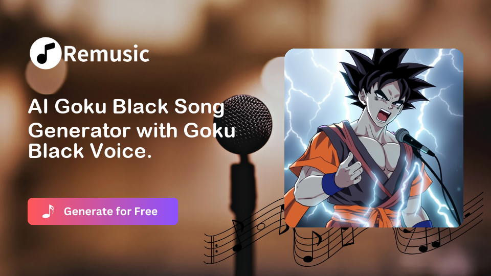 AI Goku Black Voice-Remusic