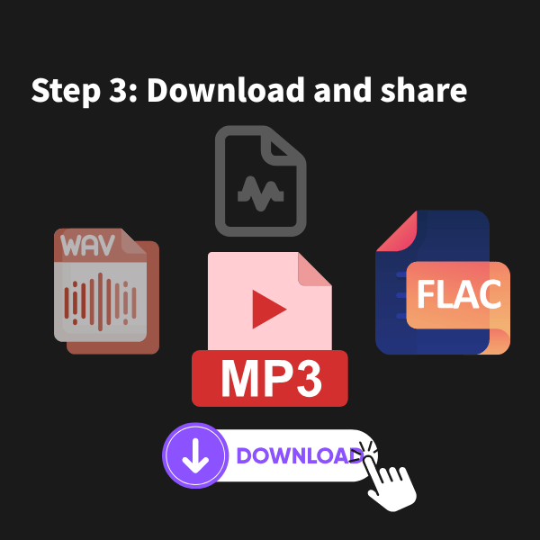 Step 3: Download and Share