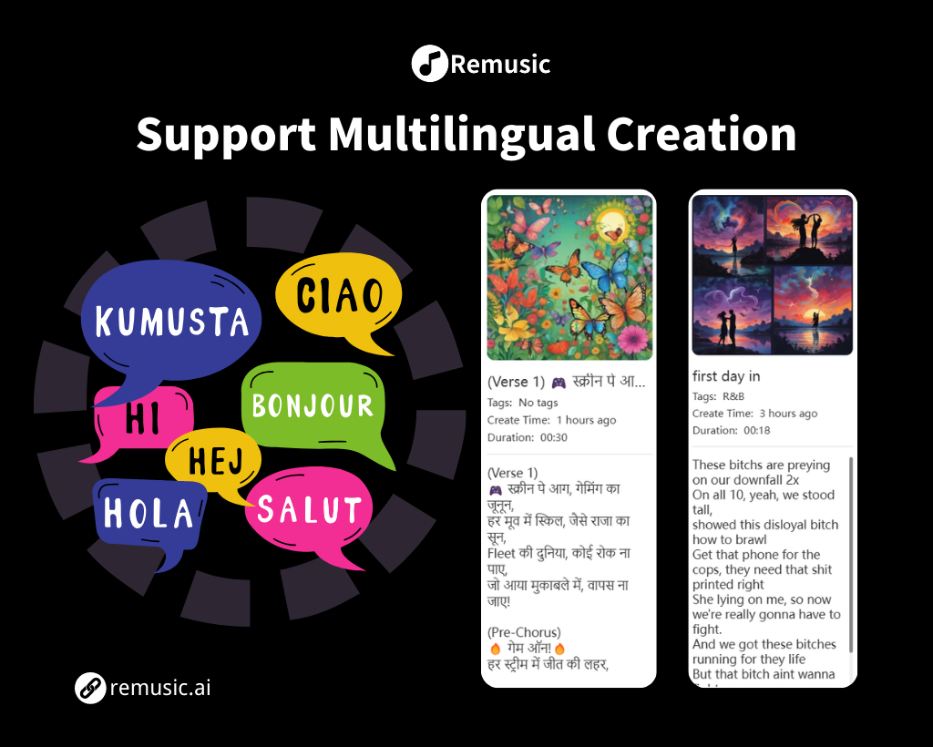 Support Multilingual Creation