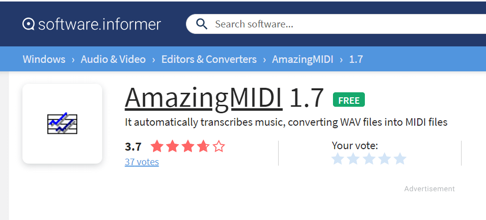 AmazingMIDI-music to notes converter-Remusic
