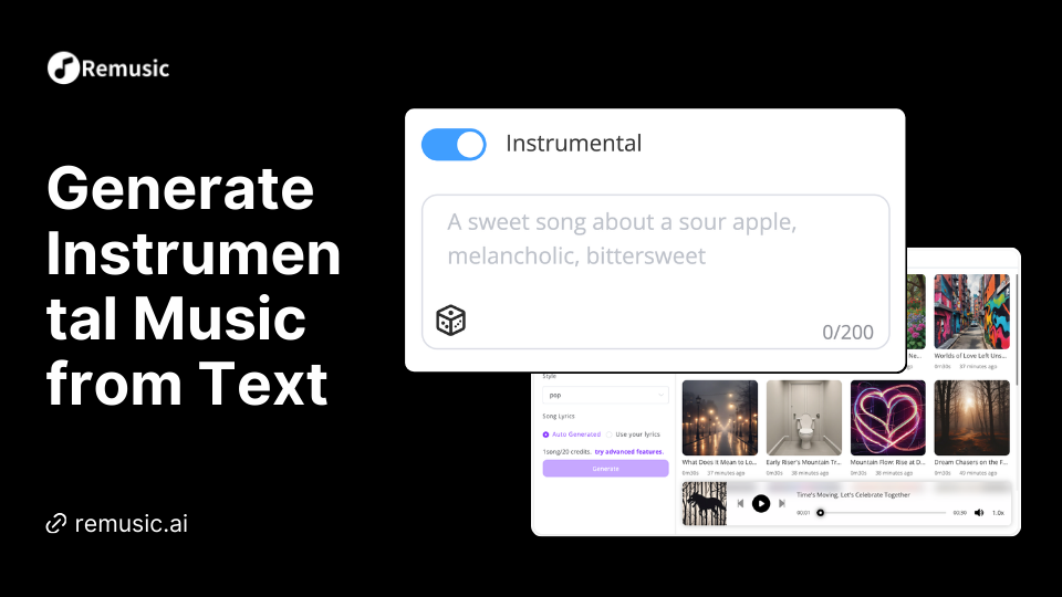 AI Music Generator - Generate Instrumental Music from Text